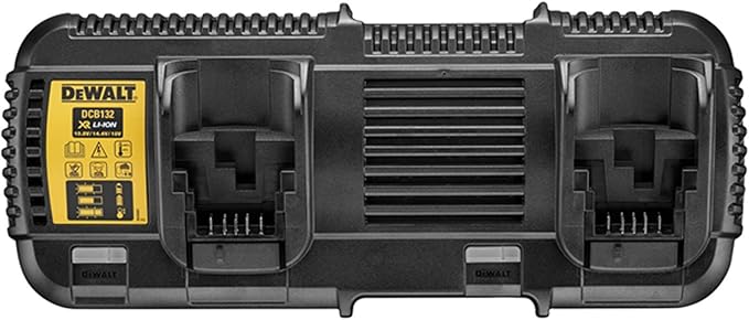 Caricatore DeWalt doppio doppia postazione 10,8v / 18V XR litio DCB132-XJ