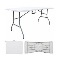 Vette Tavolo Birreria hdpe cm 180x70 h 74 Vette 09629