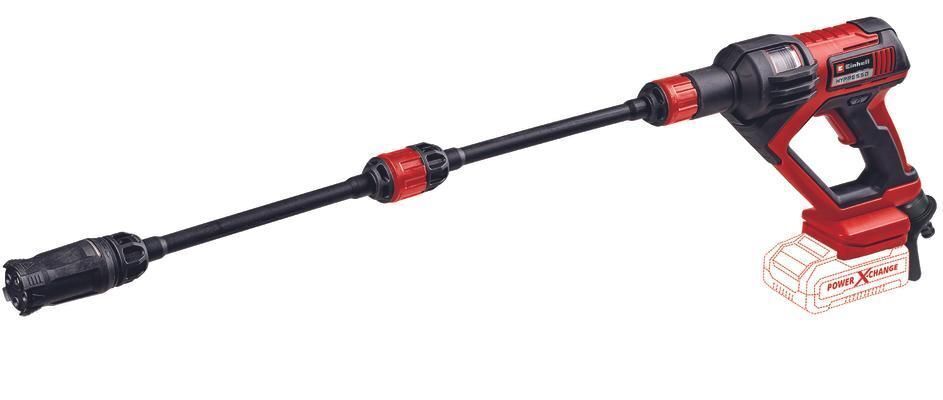 Einhell HYPRESSO 18/24 Li idropulitrice Verticale Elettrico 240 l/h Nero, Rosso