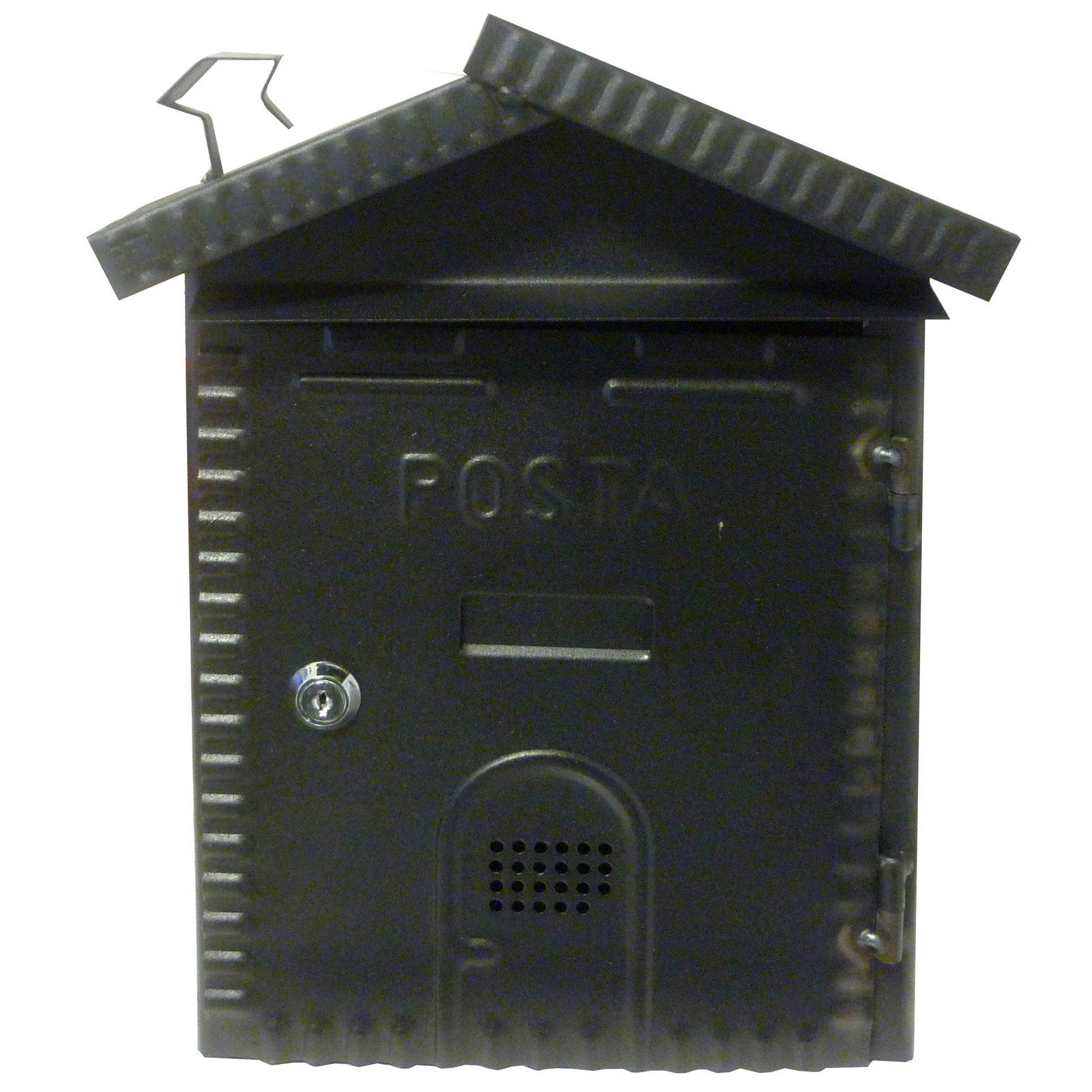 cassetta postale rustica-fumaiolo h. cm.36 cod:ferx.19828