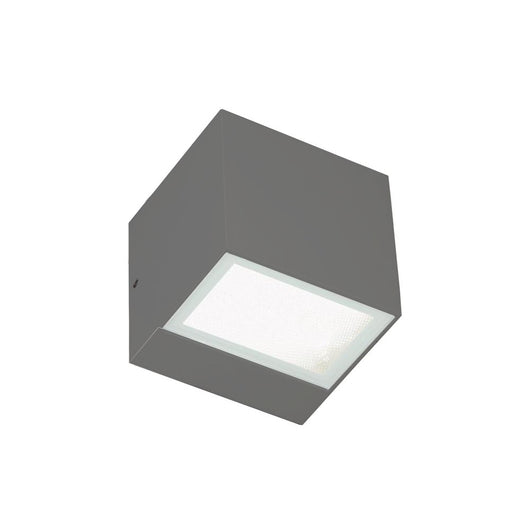 APPLIQUE LED BOX MINI 5,5W+5,5W 4000K 9X9XH9CM GRA