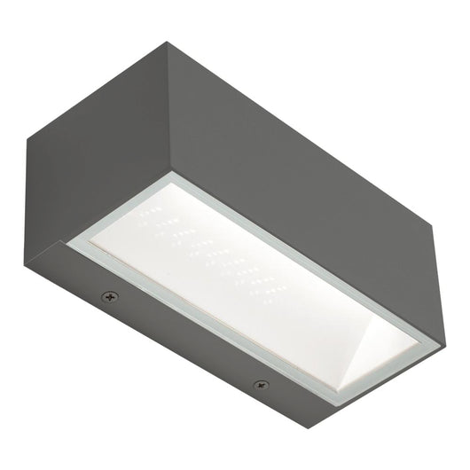 APPLIQUE LED BOX 11W 4000K 19X9XH8CM GRAFITE IP65