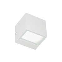 APPLIQUE LED BOX MINI 5,5W+5,5W 4000K 9X9XH9CM BIA