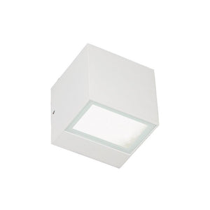 APPLIQUE LED BOX MINI 5,5W+5,5W 4000K 9X9XH9CM BIA