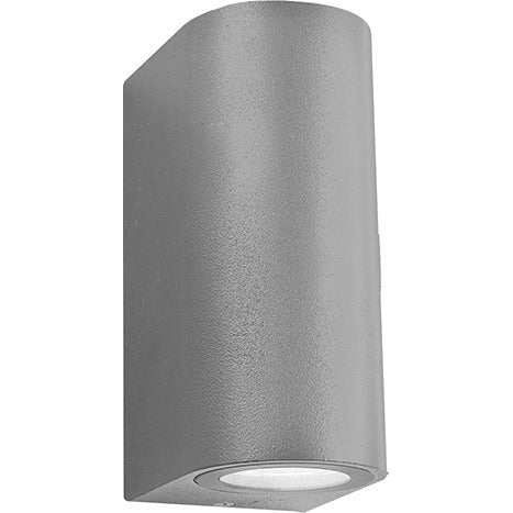 APPLIQUE TIZIANO 2X GU10 7X9XH15CM IP44 SILVER