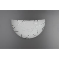 APPLIQUE SANDRINA 30XH15CM E27 GRANIGLIA