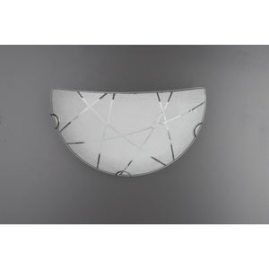 APPLIQUE SANDRINA 30XH15CM E27 GRANIGLIA