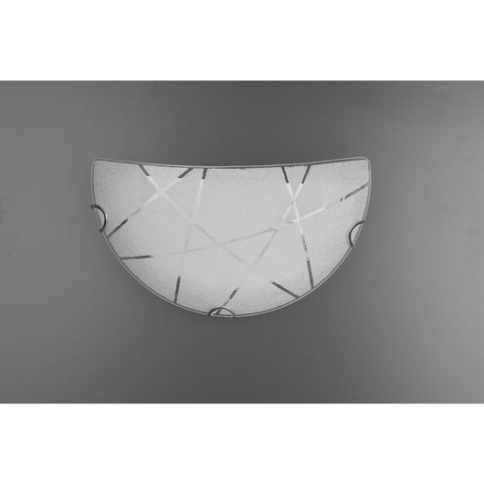 APPLIQUE SANDRINA 30XH15CM E27 GRANIGLIA