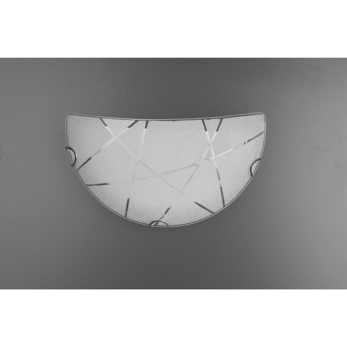 APPLIQUE SANDRINA 30XH15CM E27 GRANIGLIA