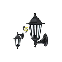 APPLIQUE POSEIDONE E27 20X20XH36CM IP44 NERA