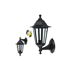 APPLIQUE POSEIDONE E27 20X20XH36CM IP44 NERA