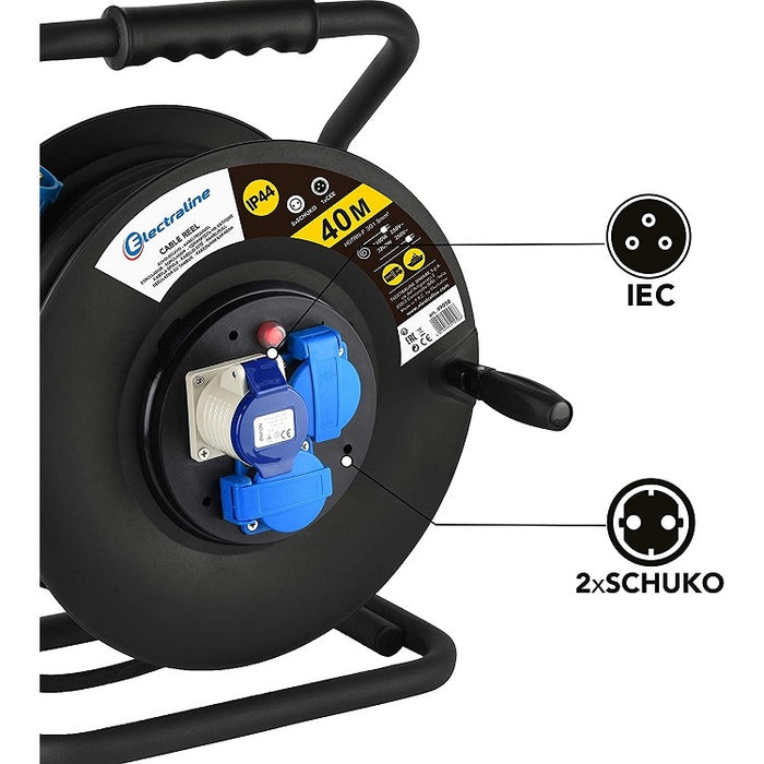 AVVOLGICAVO INDUSTRIALE 40M 3GX2.5MM 16A