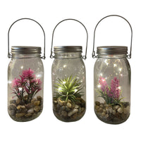 BARATTOLO GARDEN D.9XH17CM CON LED.