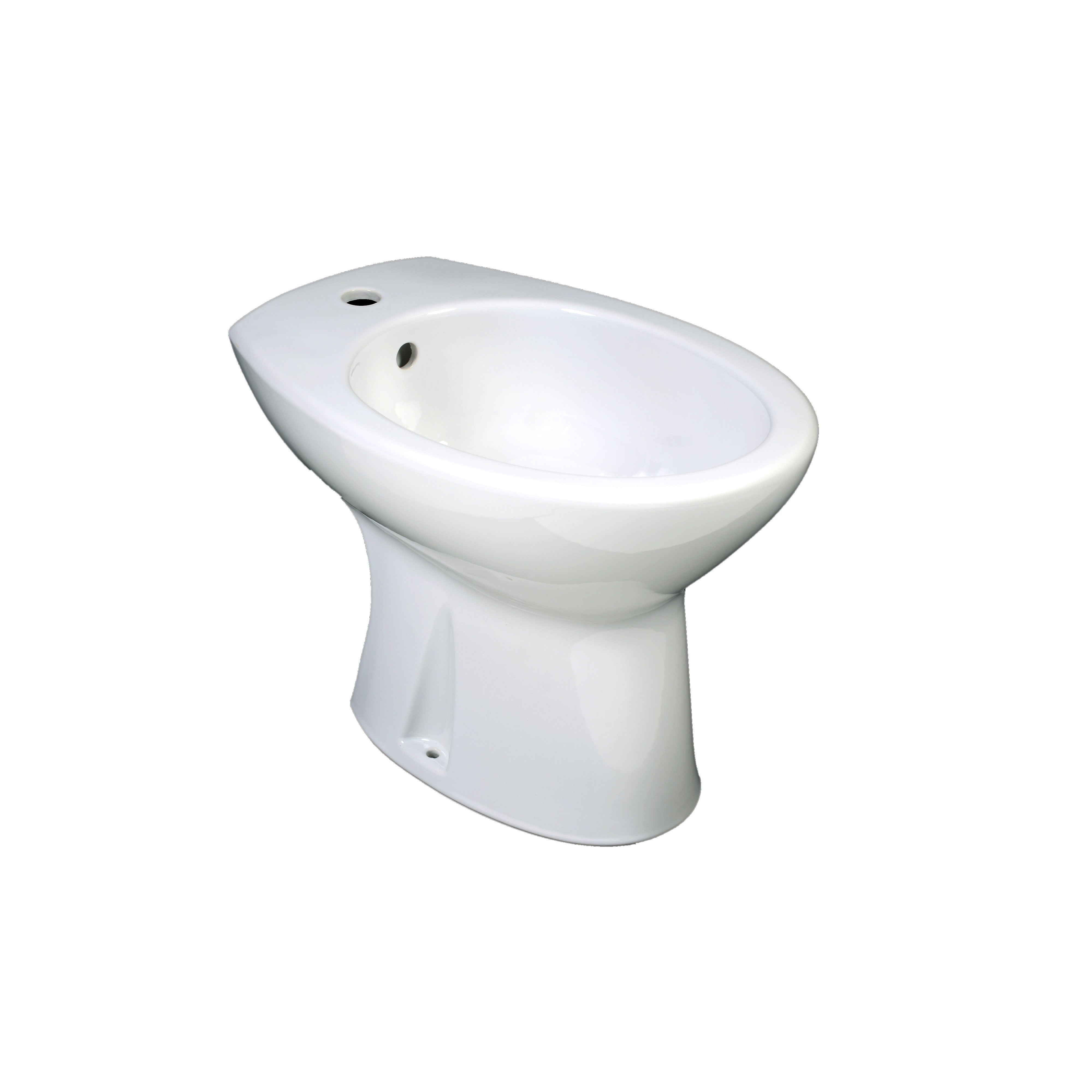 BIDET IDRO IN CERAMICA BIANCA A TERRA