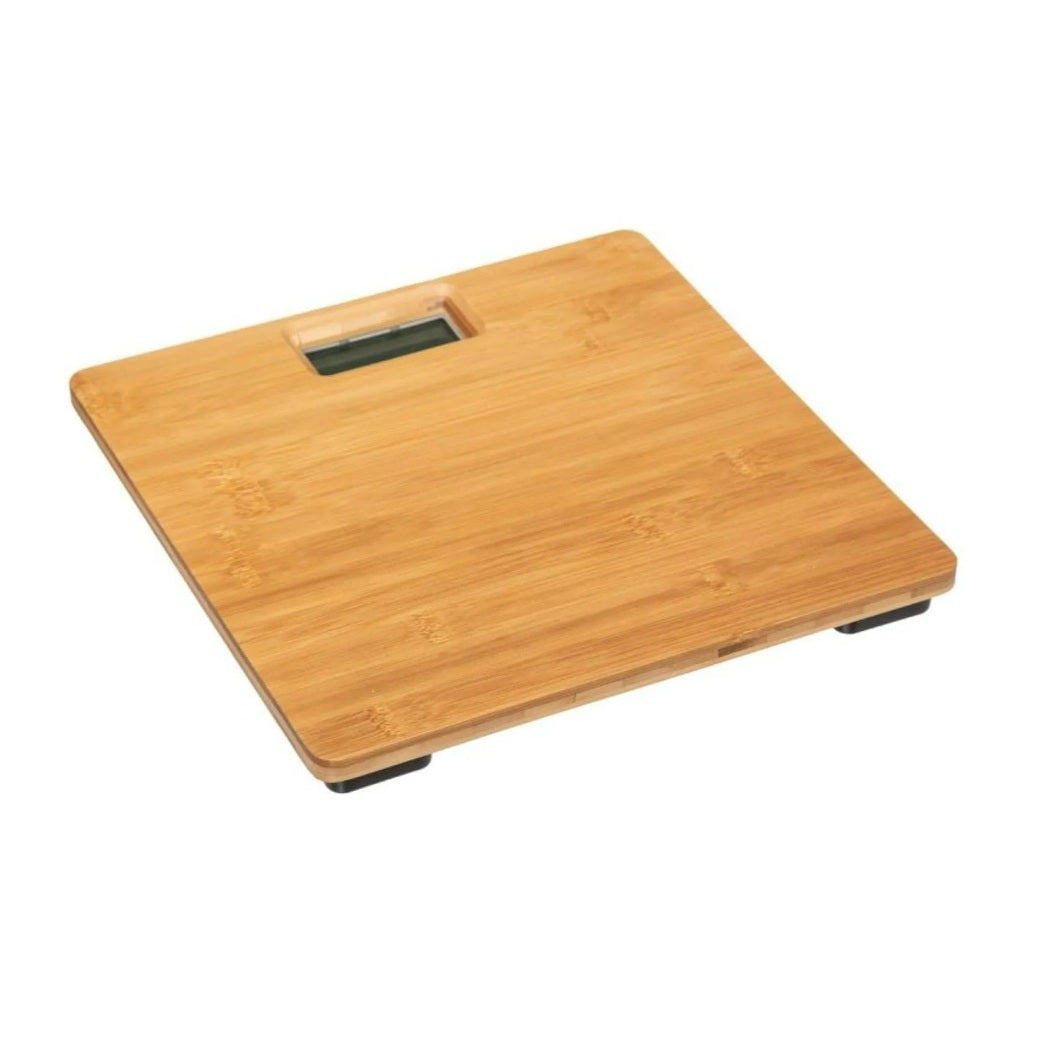 BILANCIA PESAPERSONA DIGITALE 28X28XH3CM IN BAMBOO