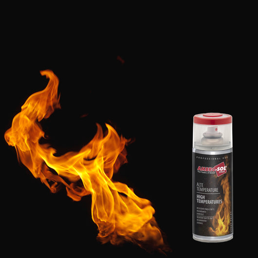 VERNICE ALTE TEMPERATURE 400ML NERO OPACO SPRAY