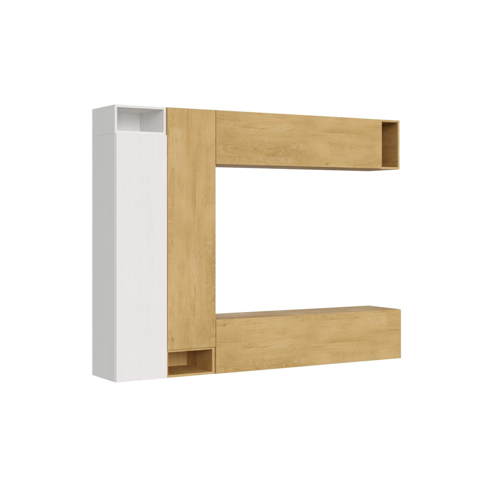 Parete Attrezzata A27 L.254 H.194 P.39,2 - ISOKA