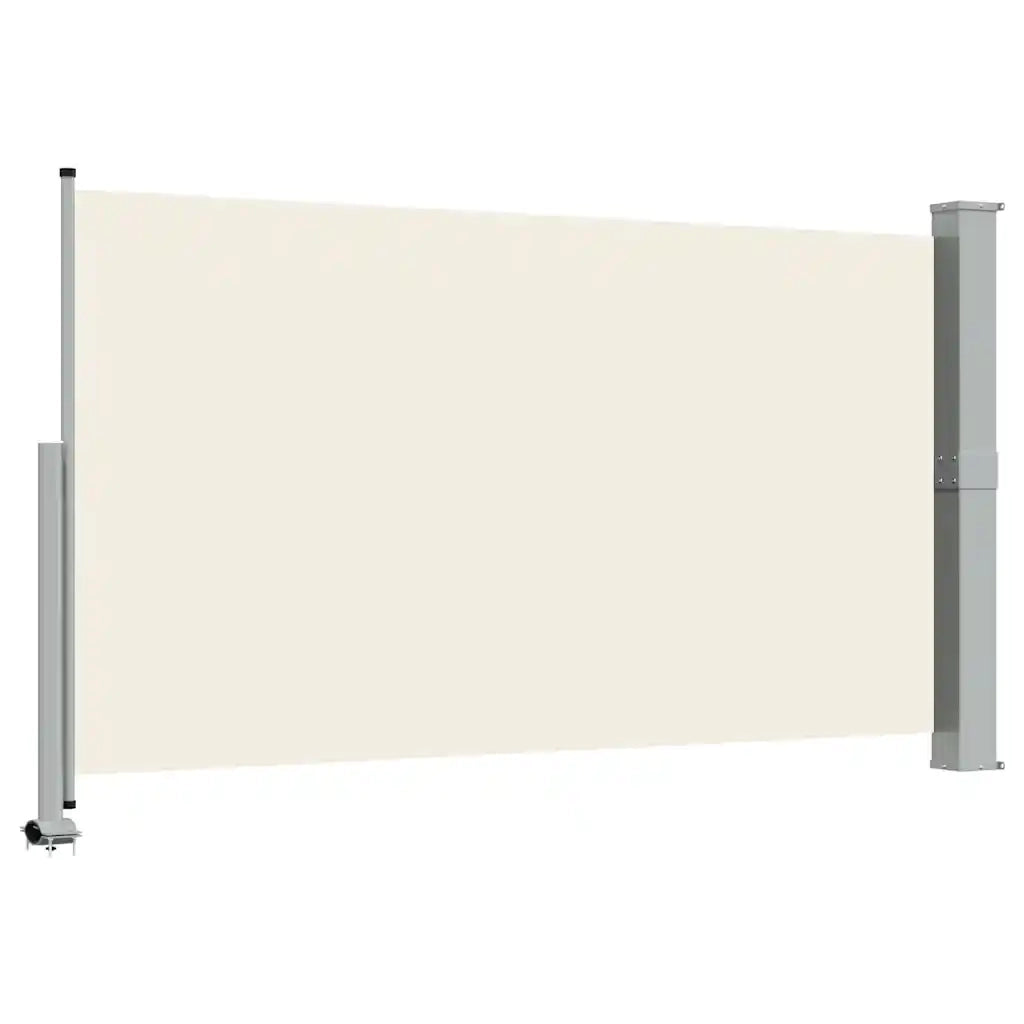 Tenda da Sole Laterale Retrattile 140 x 300 cm Crema 45191