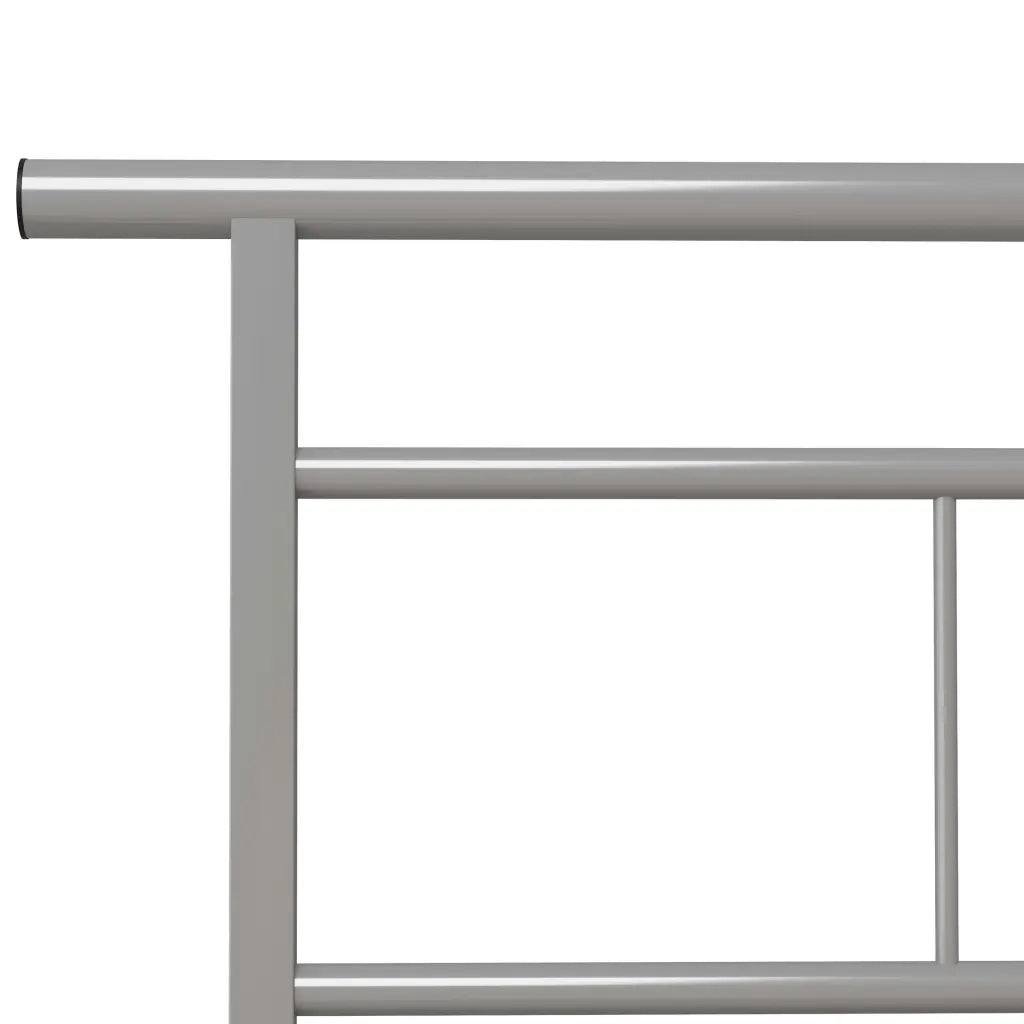 Giroletto Grigio in Metallo 90x200 cm 324822