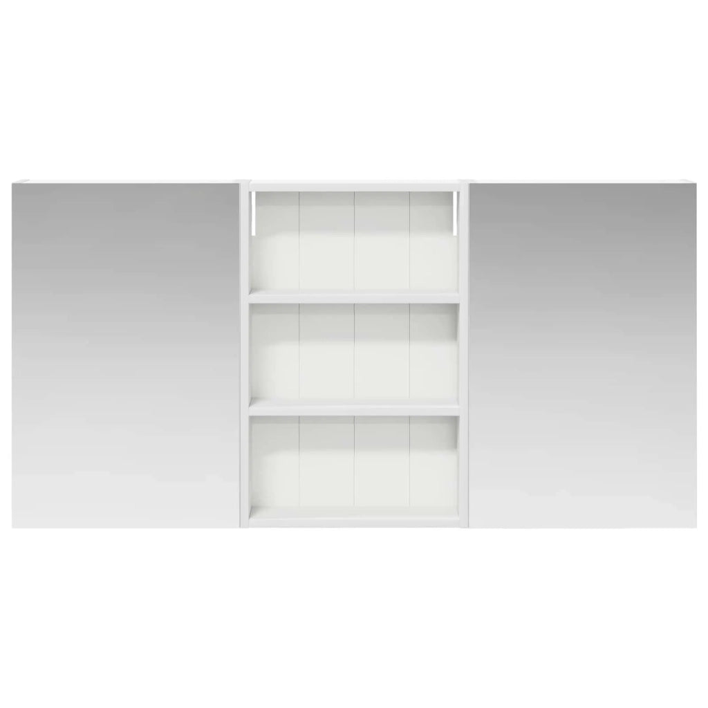 Set di Armadi da Bagno con porta 3 pcs 120 x 10,5 x 60,5 cm 3403728