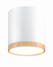 Spot soffitto Candellux TUBA LED 5W 4000K bianco legno
