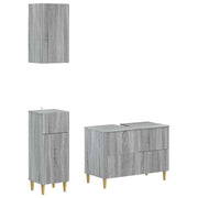 Set di armadietti da bagno in 3 pezzi ARNHEM Sonoma grigio 3417771