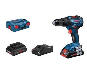 Bosch GSB 18V-55 PROFESSIONAL 1800 Giri/min Senza chiave 1,1 kg Nero, Blu, Rosso
