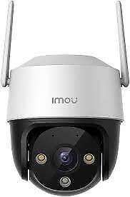 Imou Crusier DUAL 10MP (5MP+5MP) Telecamera Wi-Fi Esterno Doppio Obiettivo, 360°PTZ Videocamera Sorveglianza Esterno con Visione Notturna a Colori, Rilevamento Umano/Veicoli, IP66, Tracciamento Intelligente, 2,4ghz