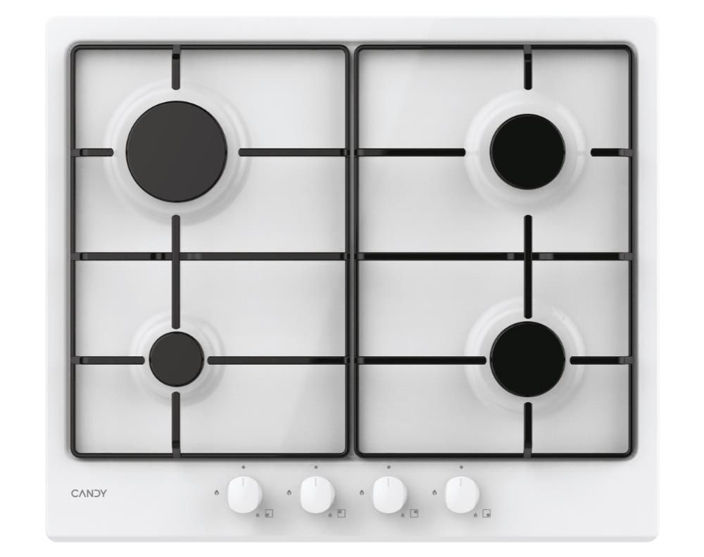 Candy Idea CHW6BRWW Bianco Da incasso 59 cm Gas 4 Fornello(i)