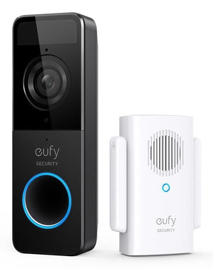 Eufy Video Doorbell 1080p Nero, Bianco