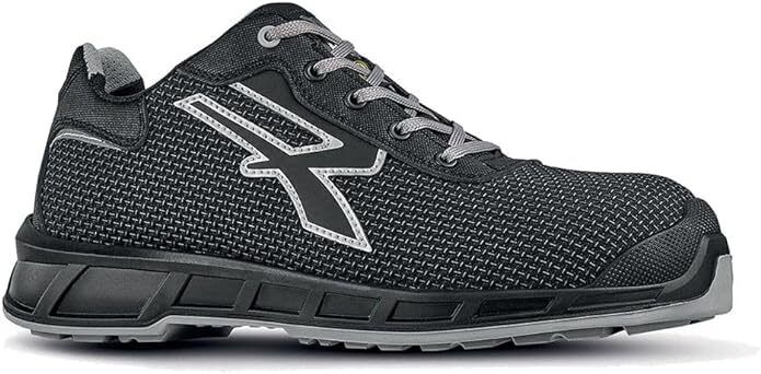 Upower Scarpe Jackson Grigio Silver Basse Numero 43 S3