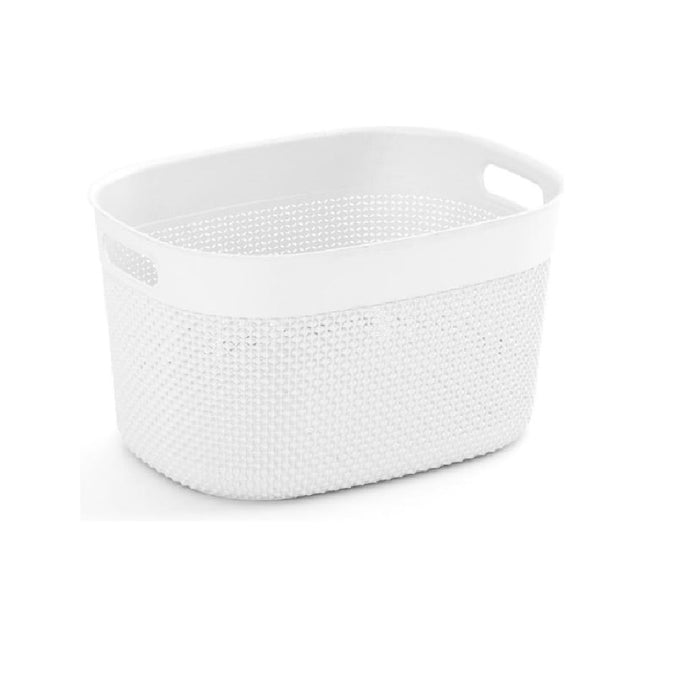 CESTA FILO 44X33XH27CM BIANCA