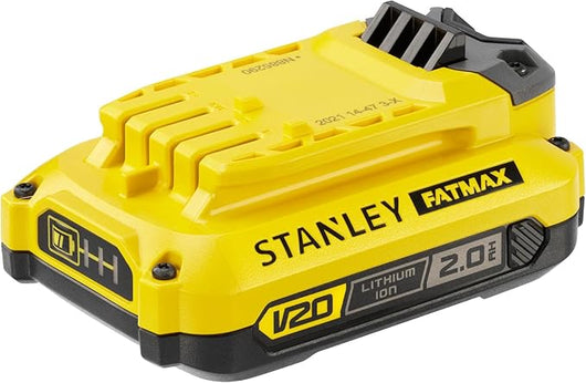 Batteria Stanley Fatmax ioni di litio 18v / 20v - 2.0 ah SFMCB202-XJ
