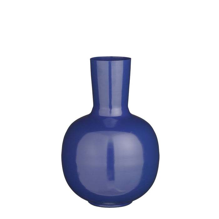 VASO SANGUE BLU D.28XH42CM