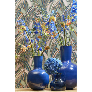 VASO SANGUE BLU D.28XH42CM