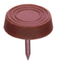 250pz sottosedia con falsa vite marrone mm.14 cod:ferx.1985.stock