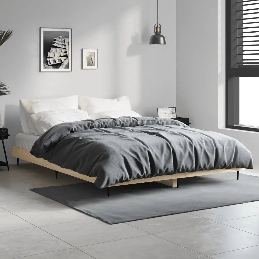 Giroletto Rovere Sonoma 135x190 cm in Legno Multistrato 832288