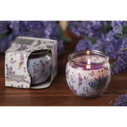 CANDELA PROFUMATA D.8XH7CM IN 6 FRAGRANZE IN VETRO