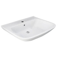 LAVABO RIVER CERAMICA BIANCA 65CM