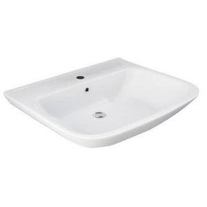 LAVABO RIVER CERAMICA BIANCA 65CM