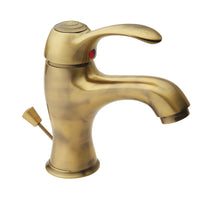 MISCELATORE LAVABO DISTRI VECCHIO OTTONE