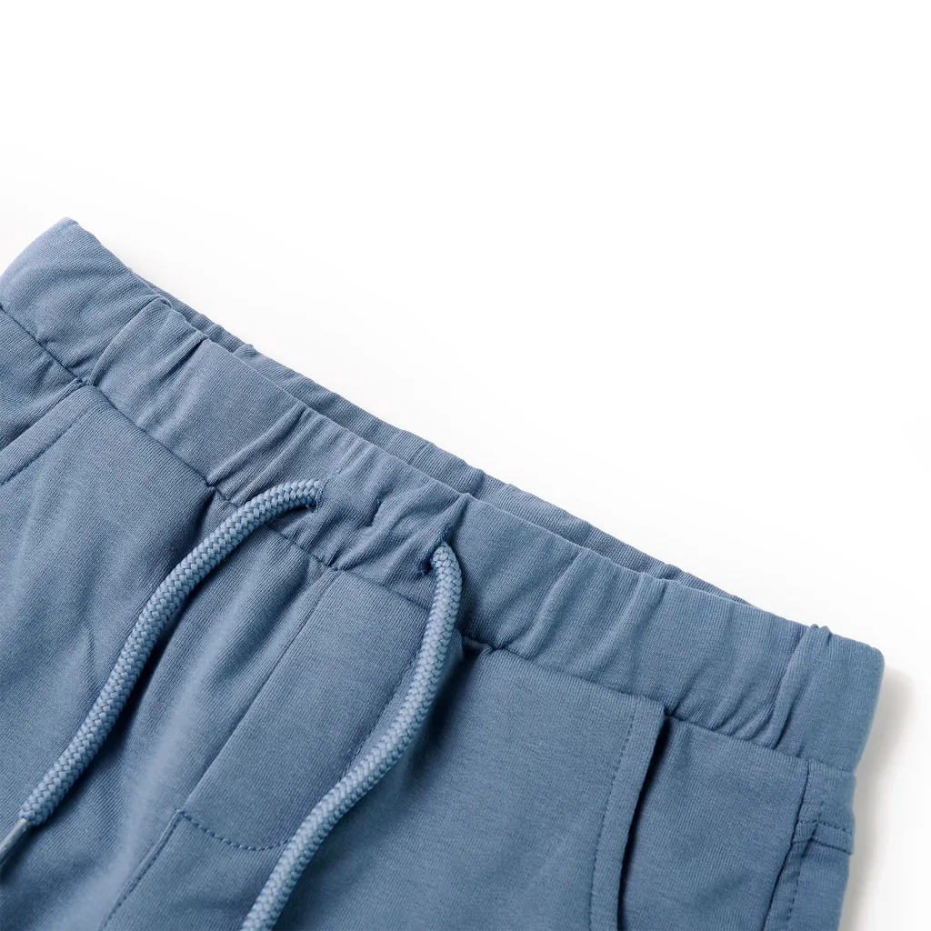 Pantaloncini per Bambini con Coulisse Blu Scuro 116cod mxl 86120