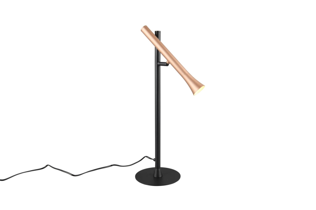 Lampada da tavolo FIATO Trio nera/caffè LED 3W CCT