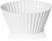 Cupcake in silicone - 7cm - 6 pezzi - lavabile in forno e in lavastoviglie - BPA libero