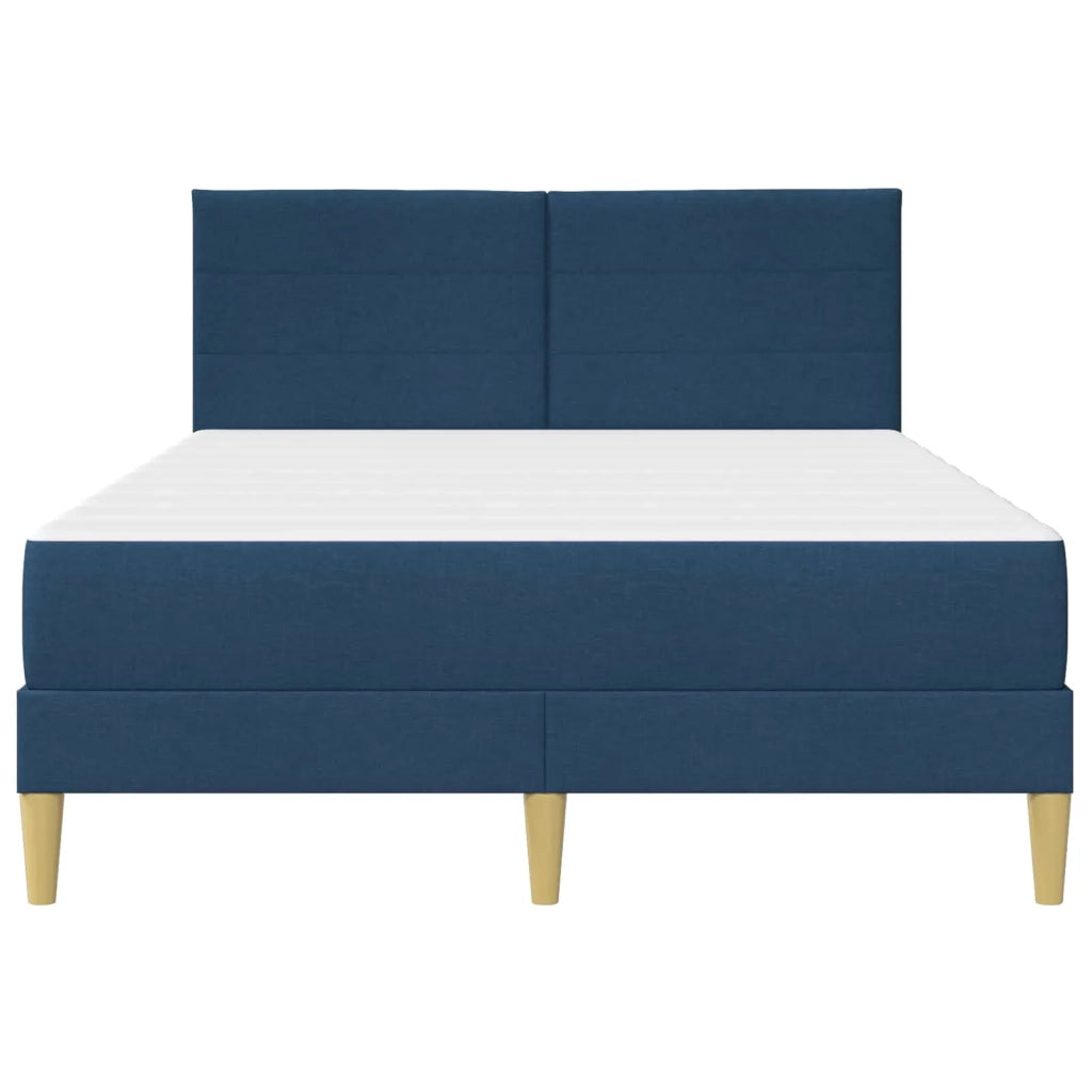 Struttura del letto Blu 140 x 190 cm Poliestere 3414958