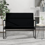 Panca Nera 100x64x80 cm in Tessuto 351353