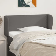 Testiera ad Orecchio Grigia 103x23x78/88 cm in Similpelle 3117092