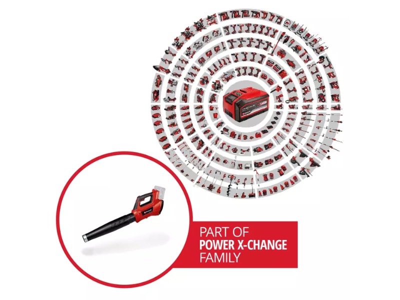 Soffiatore foglie a batteria GP-LB 36/210 Li E-Solo Einhell 816 mc/h 210 Km/h