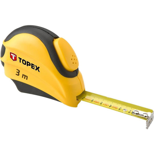 Topex 27c383 flessometro, 3m 16m 6mm ds