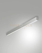 MILLET PLAFONIERA ALLUMINIO A LED 3000K 3380LM 23W PRISMATIC IP40 100CM DIMMERABILE DALI